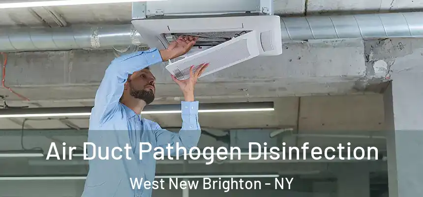 Air Duct Pathogen Disinfection West New Brighton - NY