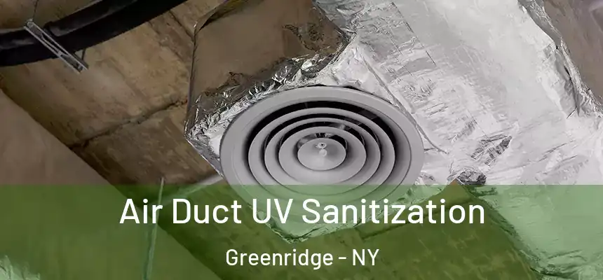 Air Duct UV Sanitization Greenridge - NY