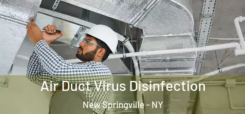 Air Duct Virus Disinfection New Springville - NY