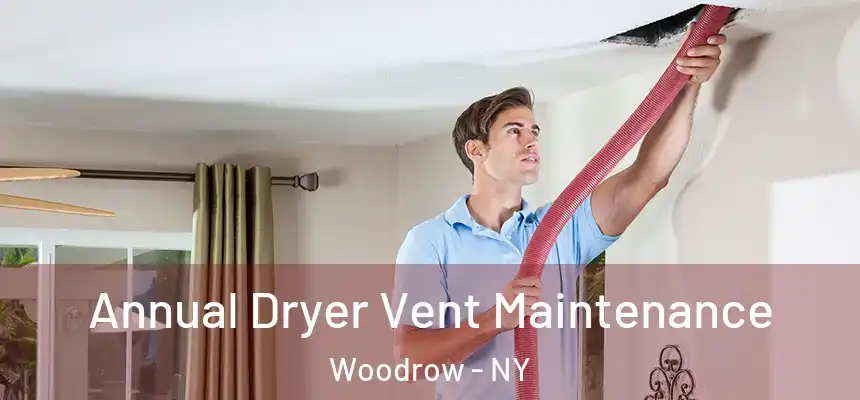  Annual Dryer Vent Maintenance Woodrow - NY