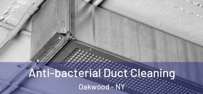Anti-bacterial Duct Cleaning Oakwood - NY