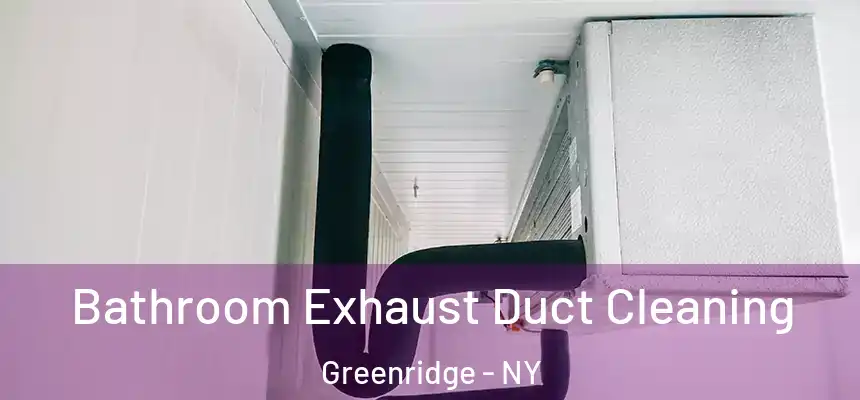 Bathroom Exhaust Duct Cleaning Greenridge - NY