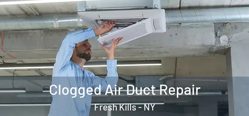 Clogged Air Duct Repair Fresh Kills - NY