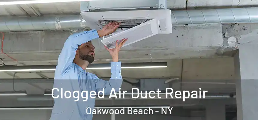 Clogged Air Duct Repair Oakwood Beach - NY