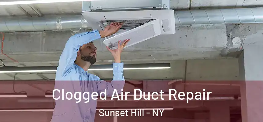 Clogged Air Duct Repair Sunset Hill - NY