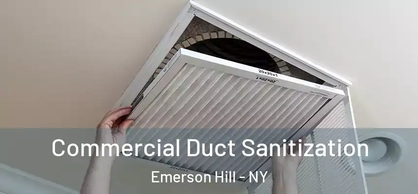 Commercial Duct Sanitization Emerson Hill - NY