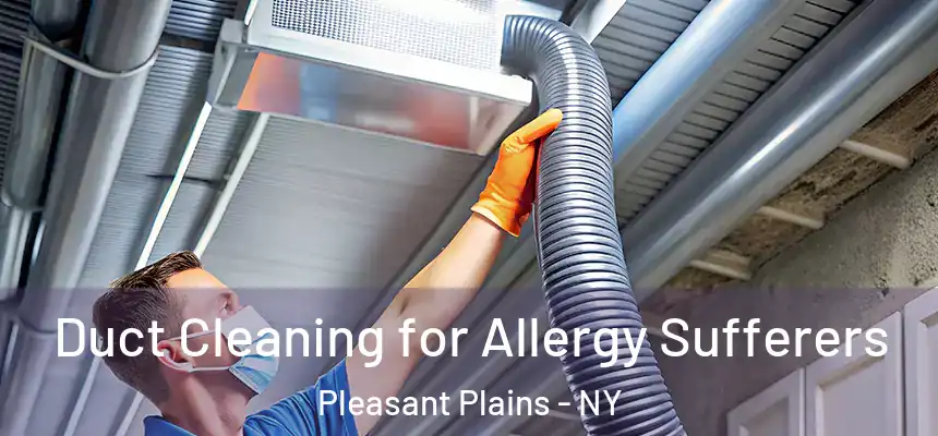 Duct Cleaning for Allergy Sufferers Pleasant Plains - NY