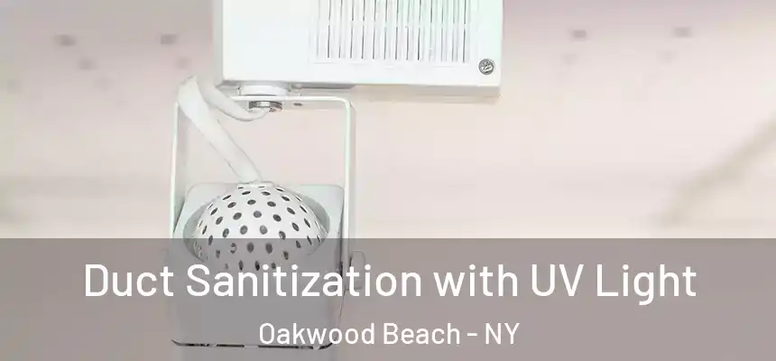  Duct Sanitization with UV Light Oakwood Beach - NY