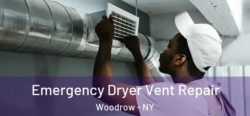 Emergency Dryer Vent Repair Woodrow - NY