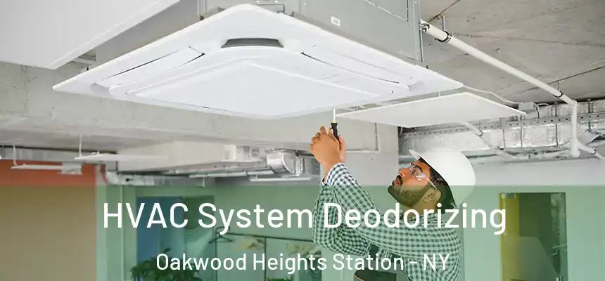 HVAC System Deodorizing Oakwood Heights Station - NY