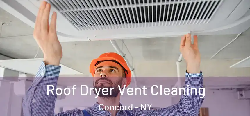 Roof Dryer Vent Cleaning Concord - NY