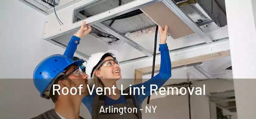 Roof Vent Lint Removal Arlington - NY