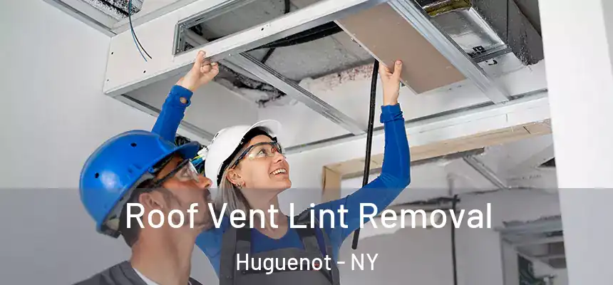 Roof Vent Lint Removal Huguenot - NY