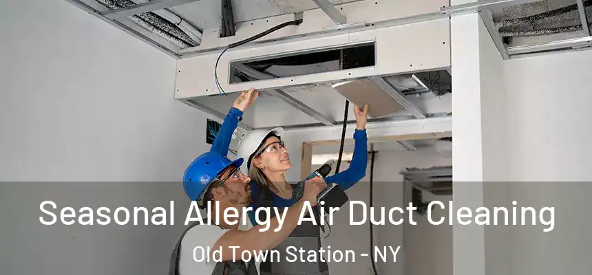 Seasonal Allergy Air Duct Cleaning Old Town Station - NY