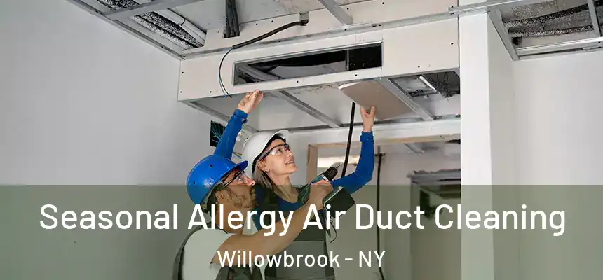 Seasonal Allergy Air Duct Cleaning Willowbrook - NY
