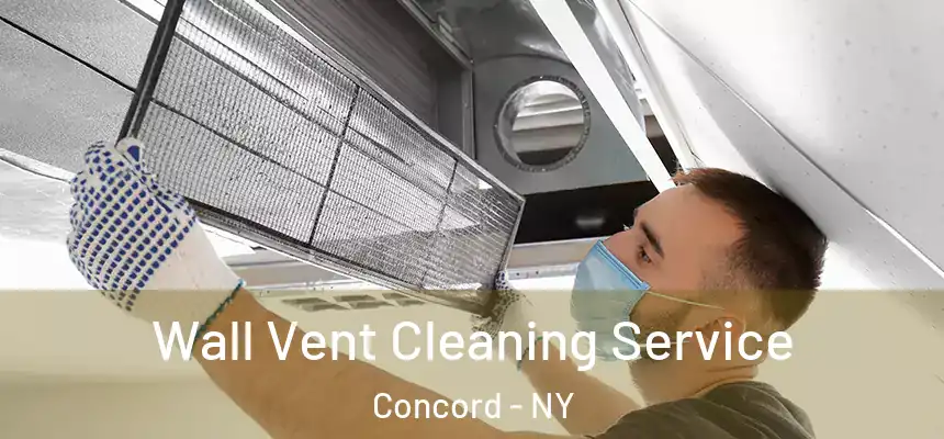 Wall Vent Cleaning Service Concord - NY